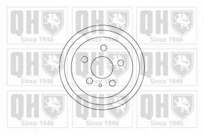 QUINTON HAZELL bdr553 -  Тормозной барабан